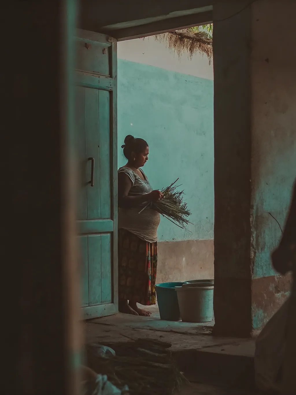 Ask what the flowers are for. It is never just flowers.