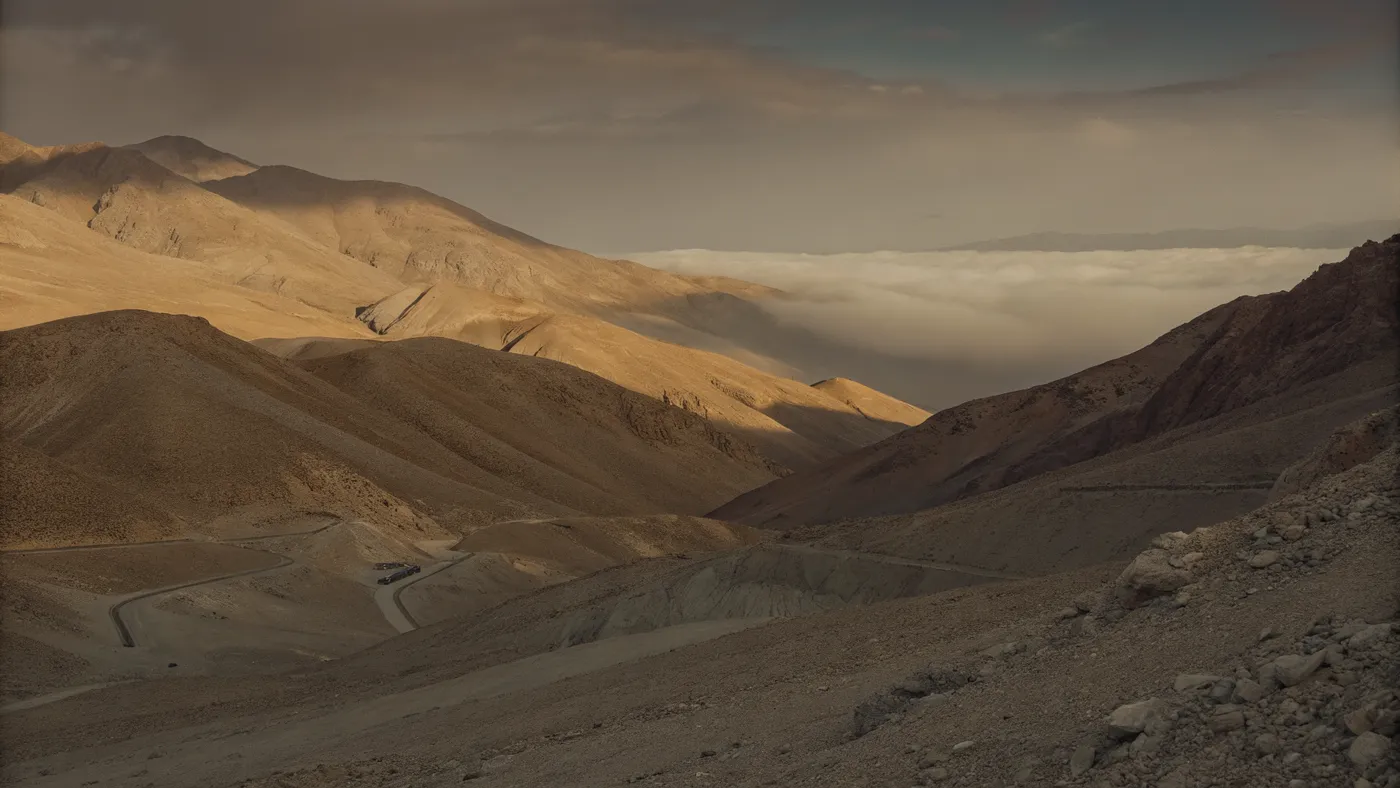 Twelve hours of switchbacks and one bus full of strangers.