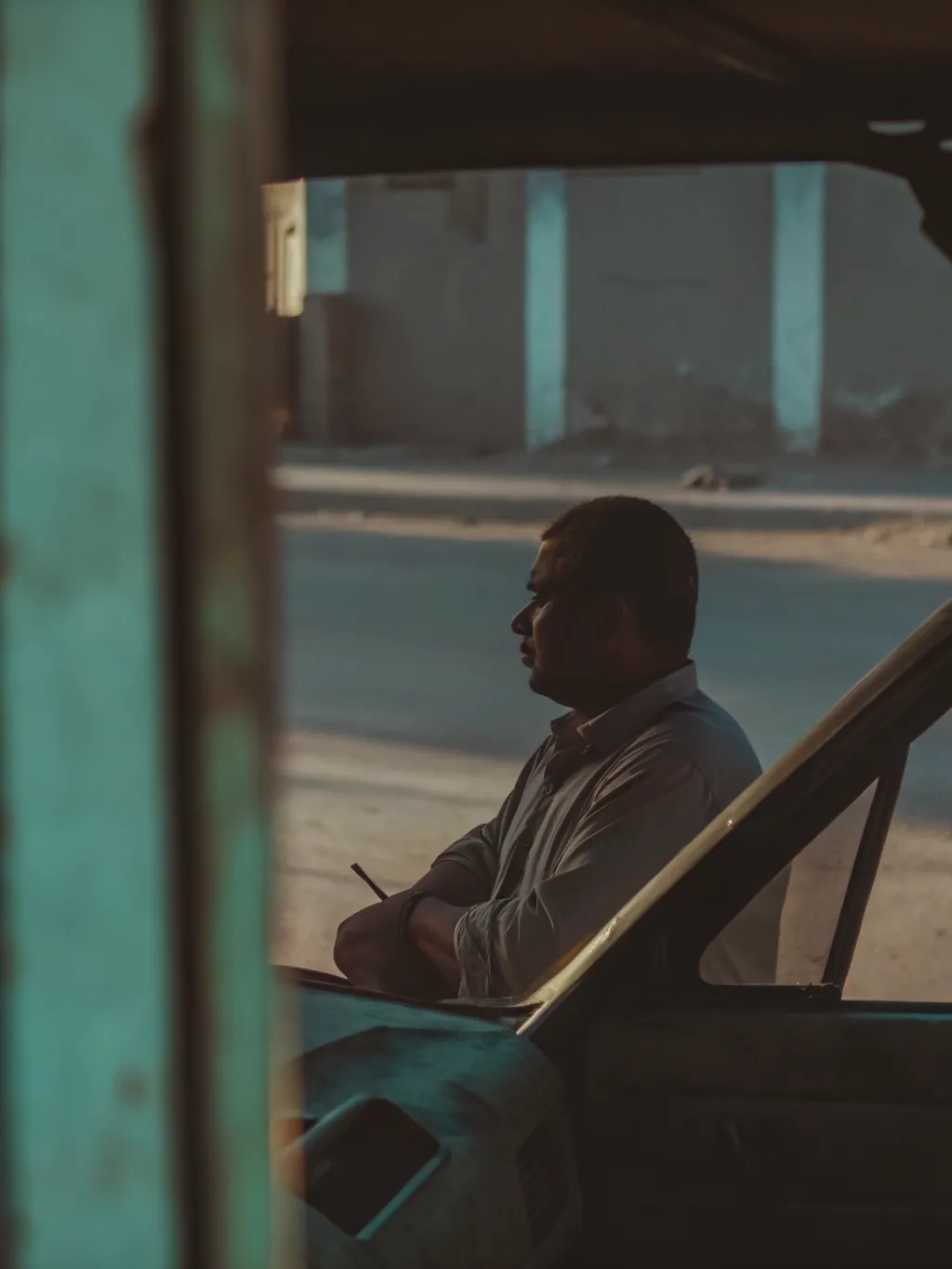 The driver knows everything. Ask him one thing.